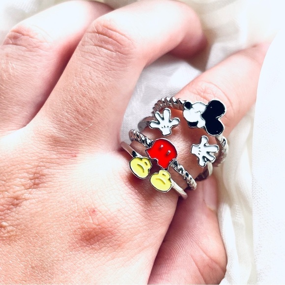 NWOT Mickey Mouse Adjustable Ring - Perfect Gift for Women, Girls, or Boys - Picture 7 of 13